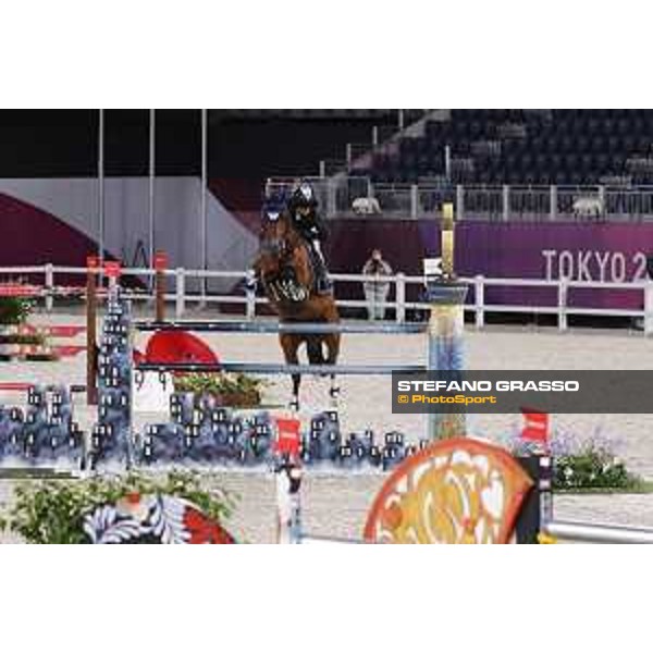 Tokyo 2020 Olympic Games - Show Jumping 1st Qualifier - Ashlee Bond on Donatello 141 Tokyo, Equestrian Park - 03 August 2021 Ph. Stefano Grasso