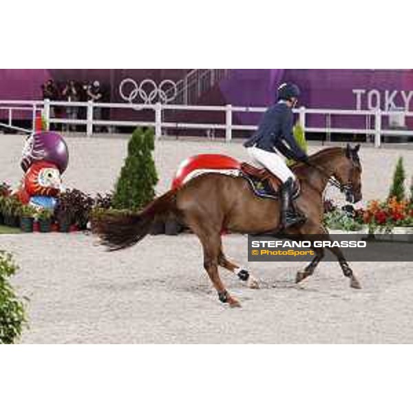 Tokyo 2020 Olympic Games - Show Jumping 1st Qualifier - Henrik von Eckermann on King Edward Tokyo, Equestrian Park - 03 August 2021 Ph. Stefano Grasso