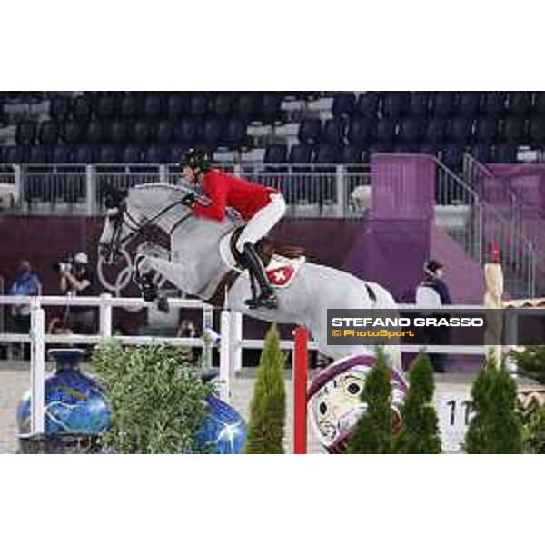 Tokyo 2020 Olympic Games - Show Jumping 1st Qualifier - Martin Fuchs on Clooney 51 Tokyo, Equestrian Park - 03 August 2021 Ph. Stefano Grasso