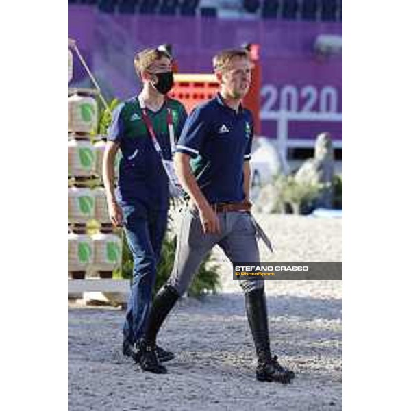 Tokyo 2020 Olympic Games - Show Jumping Individual Final - Course Walking - Bertram and Harry Allen Tokyo, Equestrian Park - 04 August 2021 Ph. Stefano Grasso