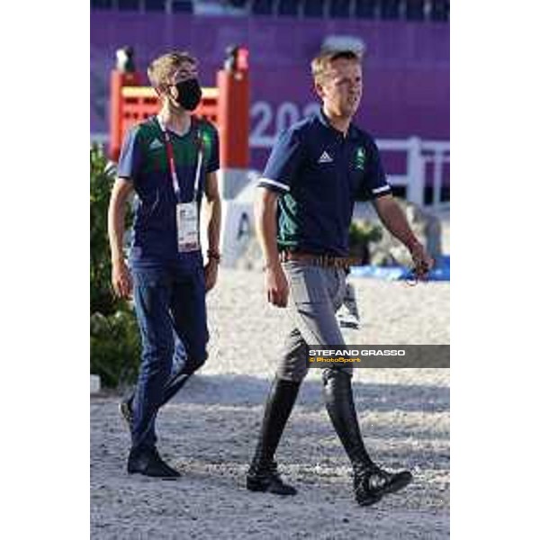 Tokyo 2020 Olympic Games - Show Jumping Individual Final - Course Walking - Bertram and Harry Allen Tokyo, Equestrian Park - 04 August 2021 Ph. Stefano Grasso