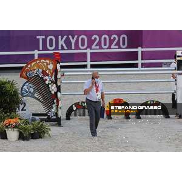 Tokyo 2020 Olympic Games - Show Jumping Team 1st Qualifier - Course walking - Louis Konickx Tokyo, Equestrian Park - 06 August 2021 Ph. Stefano Grasso