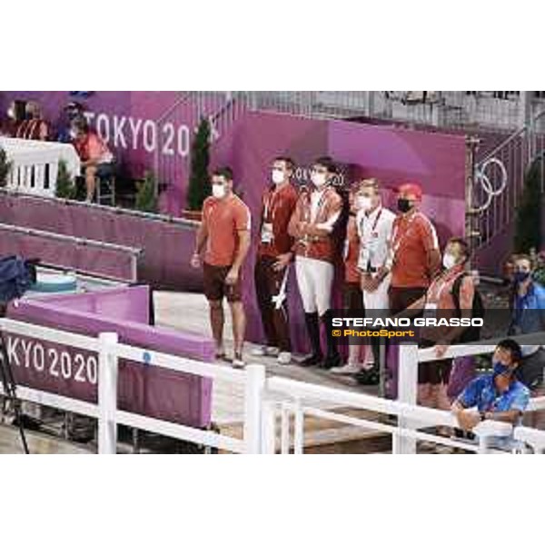 Tokyo 2020 Olympic Games - Show Jumping Team 1st Qualifier - Team Switzerland Tokyo, Equestrian Park - 06 August 2021 Ph. Stefano Grasso