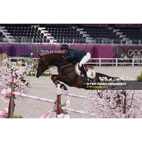 Tokyo 2020 Olympic Games - Show Jumping Team 1st Qualifier - Pedro Veniss on Quabri de l Isle Tokyo, Equestrian Park - 07 August 2021 Ph. Stefano Grasso