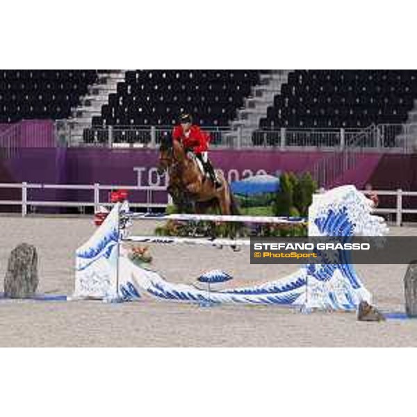 Tokyo 2020 Olympic Games - Show Jumping Team 1st Qualifier - Daniel Deusser on Killer Queen Tokyo, Equestrian Park - 07 August 2021 Ph. Stefano Grasso