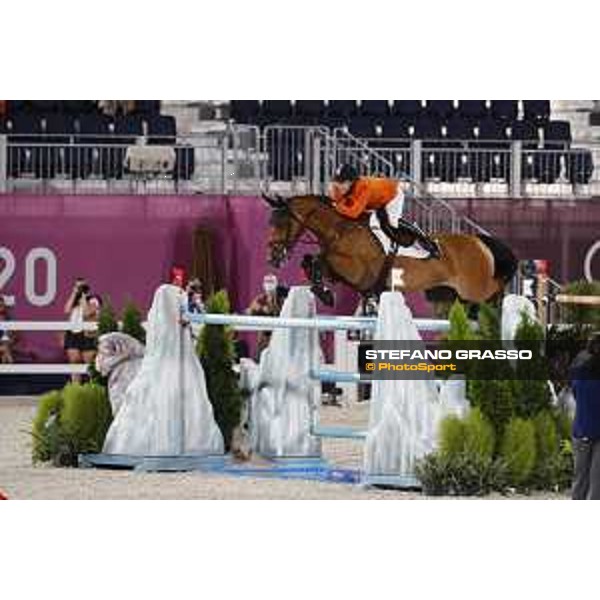 Tokyo 2020 Olympic Games - Show Jumping Team 1st Qualifier - Maikel van der Vleuten on Beauville Z Tokyo, Equestrian Park - 07 August 2021 Ph. Stefano Grasso