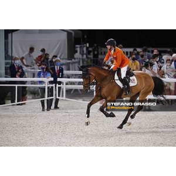 Tokyo 2020 Olympic Games - Show Jumping Team 1st Qualifier - Maikel van der Vleuten on Beauville Z Tokyo, Equestrian Park - 07 August 2021 Ph. Stefano Grasso