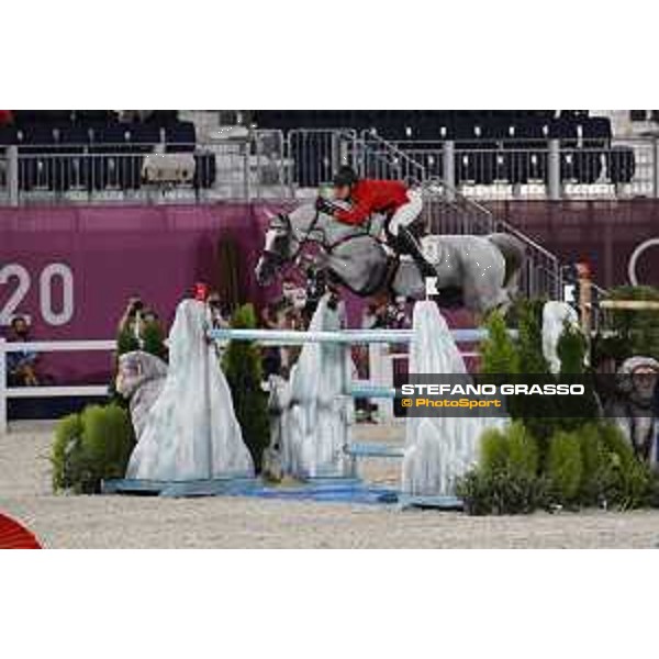 Tokyo 2020 Olympic Games - Show Jumping Team 1st Qualifier - Gregory Wathelet on Nevados S Tokyo, Equestrian Park - 07 August 2021 Ph. Stefano Grasso