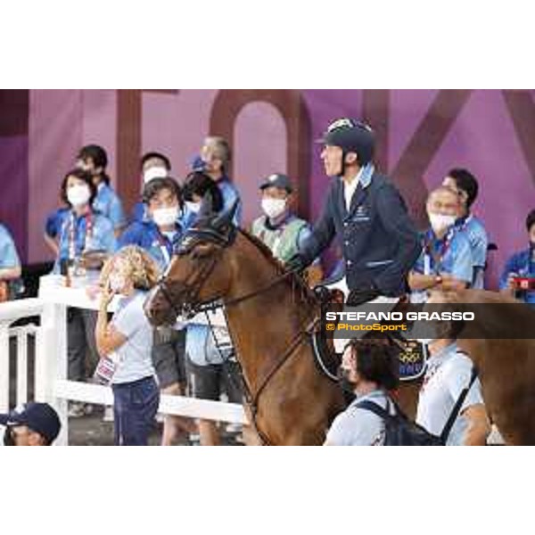 Tokyo 2020 Olympic Games - Show Jumping Team 1st Qualifier - Henrik von Eckermann on King Edward Tokyo, Equestrian Park - 07 August 2021 Ph. Stefano Grasso