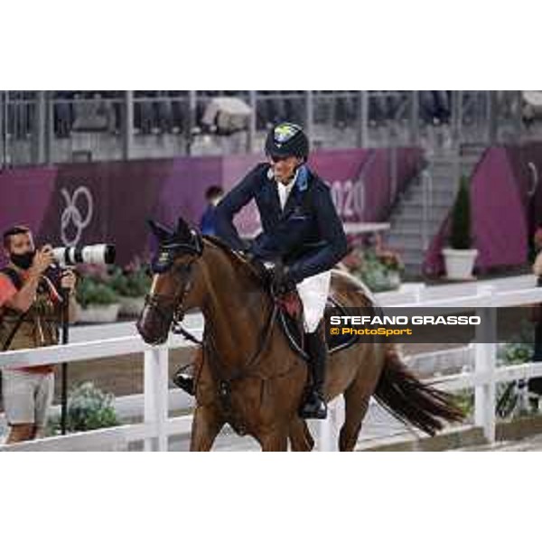 Tokyo 2020 Olympic Games - Show Jumping Team 1st Qualifier - Henrik von Eckermann on King Edward Tokyo, Equestrian Park - 07 August 2021 Ph. Stefano Grasso