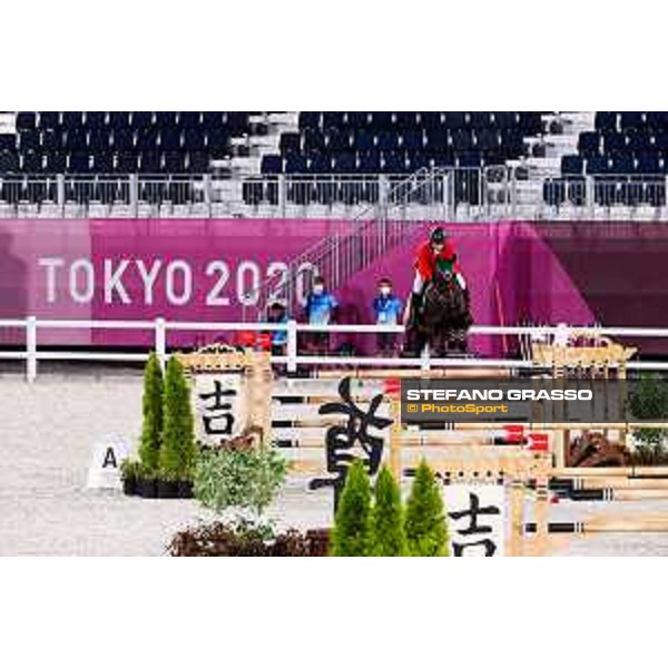 Tokyo 2020 Olympic Games - Show Jumping Team 1st Qualifier - Enrique Gonzalez on Chacna Tokyo, Equestrian Park - 06 August 2021 Ph. Stefano Grasso