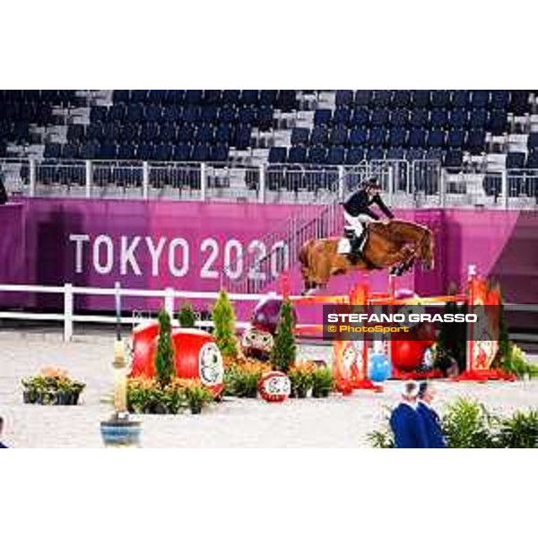 Tokyo 2020 Olympic Games - Show Jumping Team 1st Qualifier - Jose Maria (jr) Larocca on Finn Lente Tokyo, Equestrian Park - 06 August 2021 Ph. Stefano Grasso