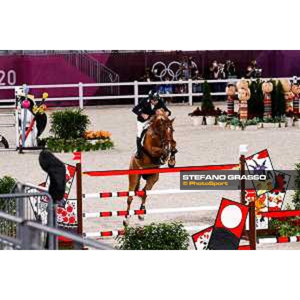 Tokyo 2020 Olympic Games - Show Jumping Team 1st Qualifier - Jose Maria (jr) Larocca on Finn Lente Tokyo, Equestrian Park - 06 August 2021 Ph. Stefano Grasso