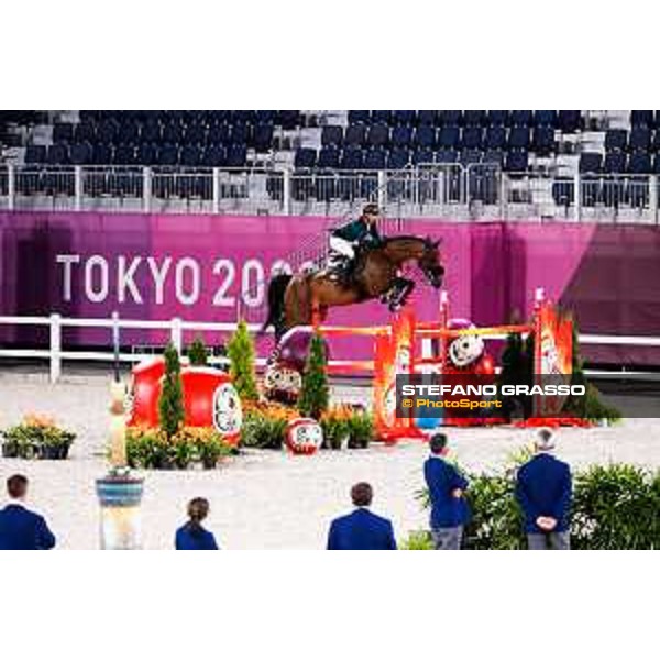 Tokyo 2020 Olympic Games - Show Jumping Team 1st Qualifier - Ali Al Ahrach on Golden Lady Tokyo, Equestrian Park - 06 August 2021 Ph. Stefano Grasso