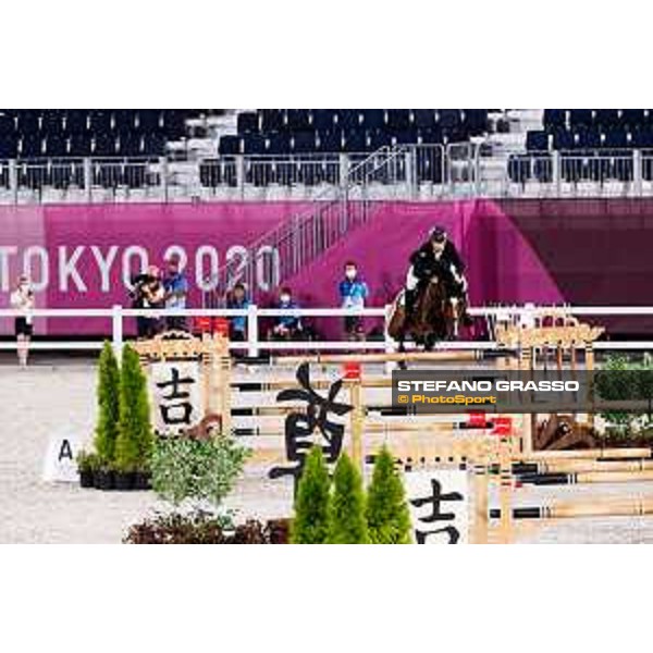 Tokyo 2020 Olympic Games - Show Jumping Team 1st Qualifier - Bruce Goodin on Danny V Tokyo, Equestrian Park - 06 August 2021 Ph. Stefano Grasso