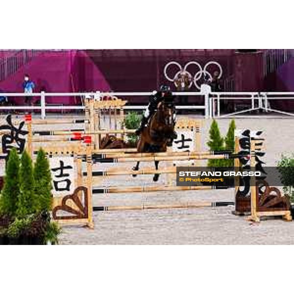 Tokyo 2020 Olympic Games - Show Jumping Team 1st Qualifier - Bruce Goodin on Danny V Tokyo, Equestrian Park - 06 August 2021 Ph. Stefano Grasso