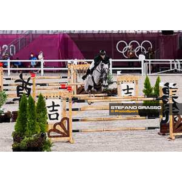 Tokyo 2020 Olympic Games - Show Jumping Team 1st Qualifier - Shane Sweetnam on Karlin van \'t Vennehof Tokyo, Equestrian Park - 06 August 2021 Ph. Stefano Grasso