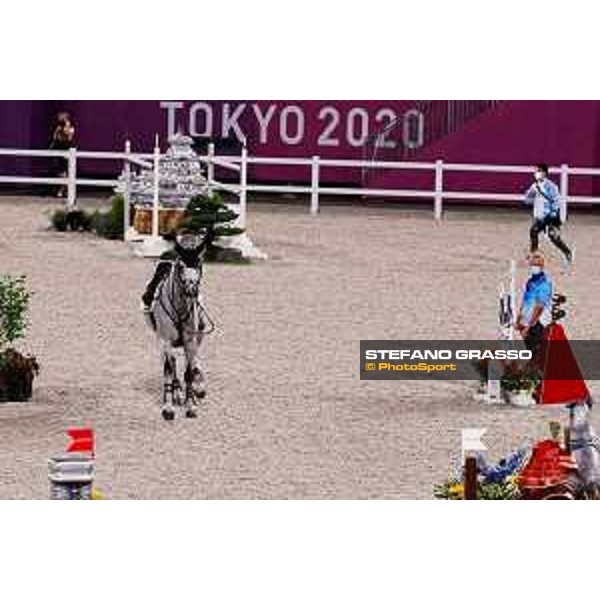Tokyo 2020 Olympic Games - Show Jumping Team 1st Qualifier - Shane Sweetnam on Karlin van \'t Vennehof Tokyo, Equestrian Park - 06 August 2021 Ph. Stefano Grasso