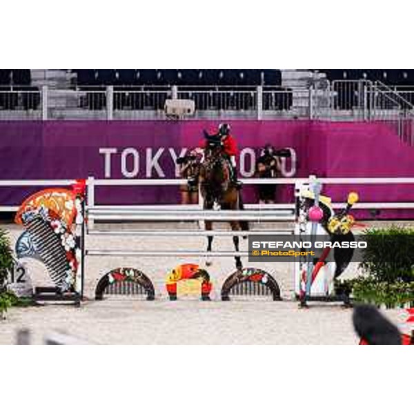 Tokyo 2020 Olympic Games - Show Jumping Team 1st Qualifier - Laura Kraut on Baloutinue Tokyo, Equestrian Park - 06 August 2021 Ph. Stefano Grasso