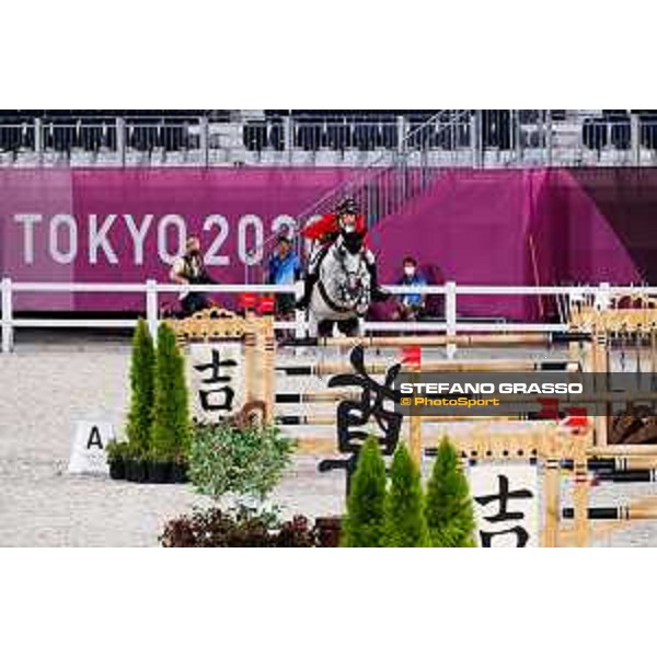 Tokyo 2020 Olympic Games - Show Jumping Team 1st Qualifier - Martin Fuchs on Clooney 51 Tokyo, Equestrian Park - 06 August 2021 Ph. Stefano Grasso