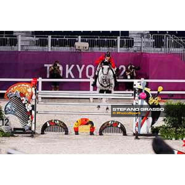 Tokyo 2020 Olympic Games - Show Jumping Team 1st Qualifier - Martin Fuchs on Clooney 51 Tokyo, Equestrian Park - 06 August 2021 Ph. Stefano Grasso