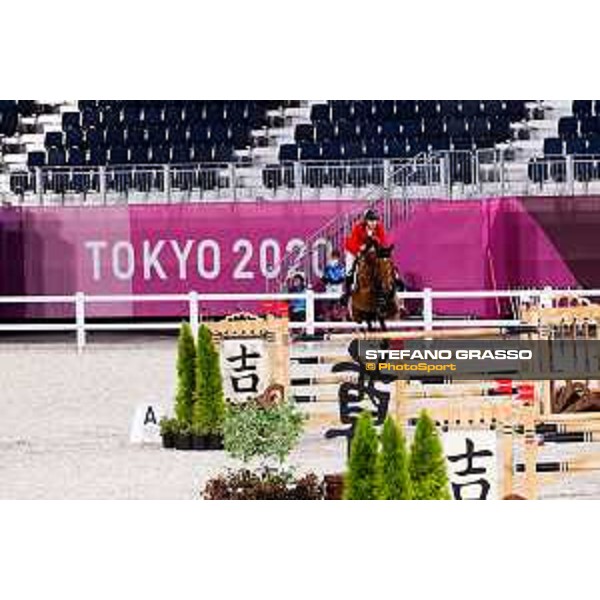 Tokyo 2020 Olympic Games - Show Jumping Team 1st Qualifier - Pieter Devos on Claire Z Tokyo, Equestrian Park - 06 August 2021 Ph. Stefano Grasso