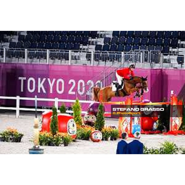 Tokyo 2020 Olympic Games - Show Jumping Team 1st Qualifier - Andre Thieme on DSP Chakaria Tokyo, Equestrian Park - 06 August 2021 Ph. Stefano Grasso