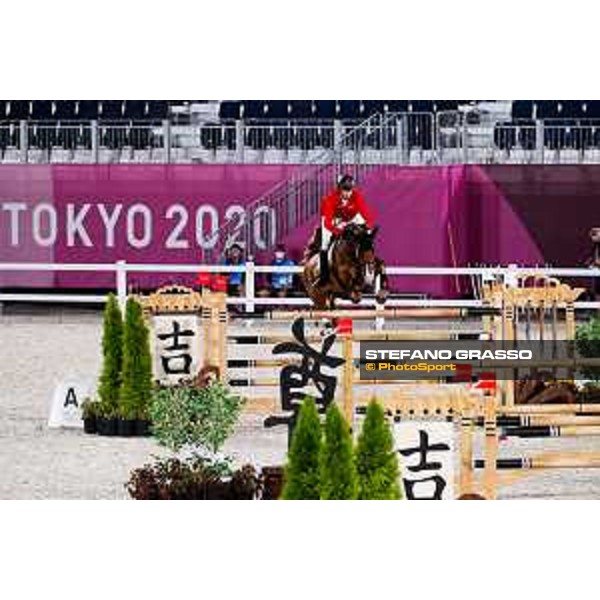 Tokyo 2020 Olympic Games - Show Jumping Team 1st Qualifier - Andre Thieme on DSP Chakaria Tokyo, Equestrian Park - 06 August 2021 Ph. Stefano Grasso