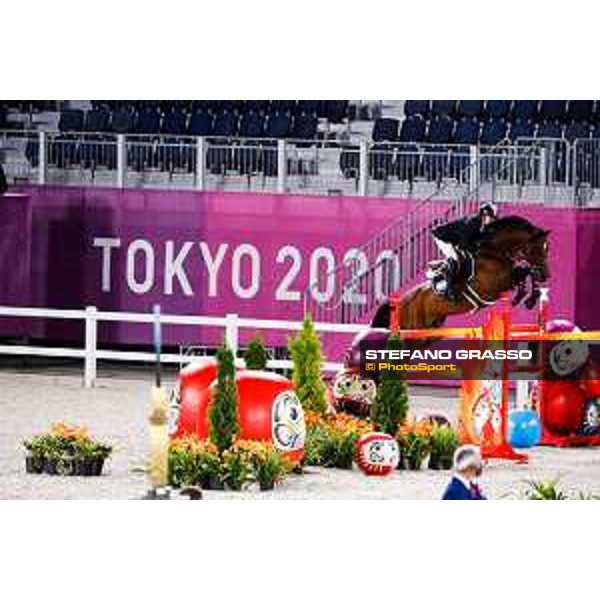 Tokyo 2020 Olympic Games - Show Jumping Team 1st Qualifier - Teddy Vlock on Amsterdam 27 Tokyo, Equestrian Park - 06 August 2021 Ph. Stefano Grasso