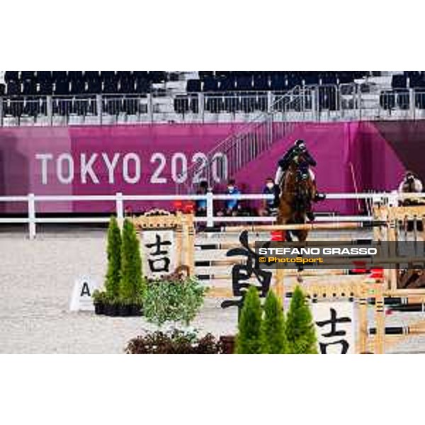 Tokyo 2020 Olympic Games - Show Jumping Team 1st Qualifier - Martin Dopazo on Quintino 9 Tokyo, Equestrian Park - 06 August 2021 Ph. Stefano Grasso