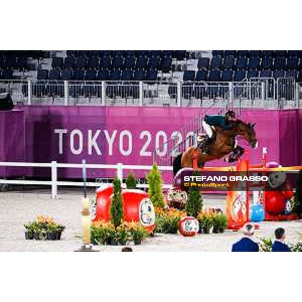 Tokyo 2020 Olympic Games - Show Jumping Team 1st Qualifier - El Ghali Boukaa on Ugolino du Clos Tokyo, Equestrian Park - 06 August 2021 Ph. Stefano Grasso