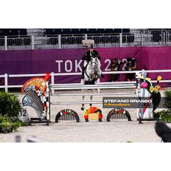 Tokyo 2020 Olympic Games - Show Jumping Team 1st Qualifier - Tom Tarver-Priebe on Popeye Tokyo, Equestrian Park - 06 August 2021 Ph. Stefano Grasso