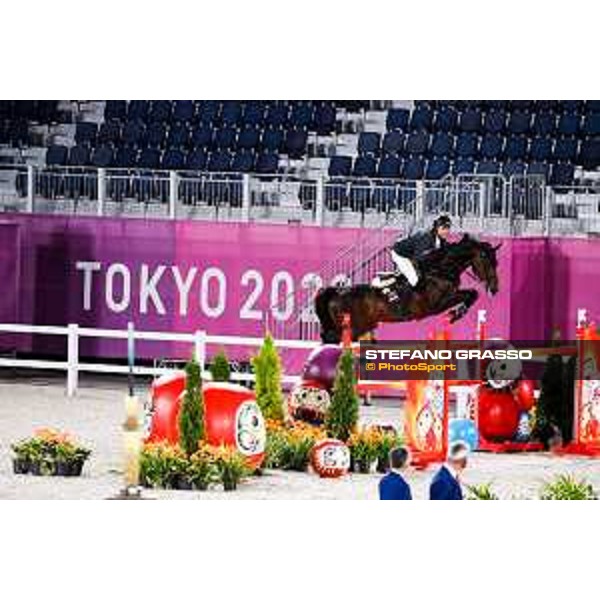 Tokyo 2020 Olympic Games - Show Jumping Team 1st Qualifier - Mohamed Talaat on Darshan Tokyo, Equestrian Park - 06 August 2021 Ph. Stefano Grasso
