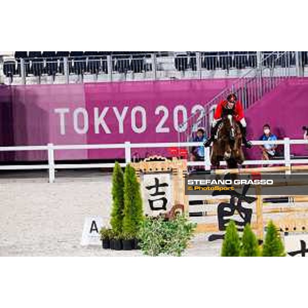Tokyo 2020 Olympic Games - Show Jumping Team 1st Qualifier - Bryan Balsiger on Twentytwo des Biches Tokyo, Equestrian Park - 06 August 2021 Ph. Stefano Grasso
