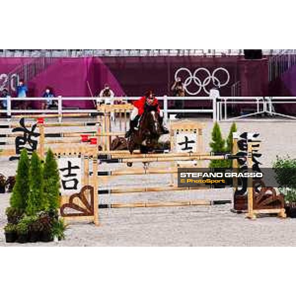 Tokyo 2020 Olympic Games - Show Jumping Team 1st Qualifier - Bryan Balsiger on Twentytwo des Biches Tokyo, Equestrian Park - 06 August 2021 Ph. Stefano Grasso