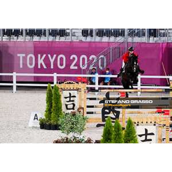 Tokyo 2020 Olympic Games - Show Jumping Team 1st Qualifier - Jerome Guery on Quel Homme de Hus Tokyo, Equestrian Park - 06 August 2021 Ph. Stefano Grasso