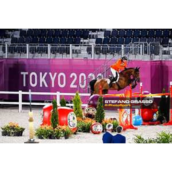Tokyo 2020 Olympic Games - Show Jumping Team 1st Qualifier - Marc Houtzager on Dante Tokyo, Equestrian Park - 06 August 2021 Ph. Stefano Grasso