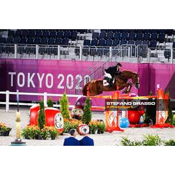 Tokyo 2020 Olympic Games - Show Jumping Team 1st Qualifier - Zhenqiang Li on Uncas S Tokyo, Equestrian Park - 06 August 2021 Ph. Stefano Grasso