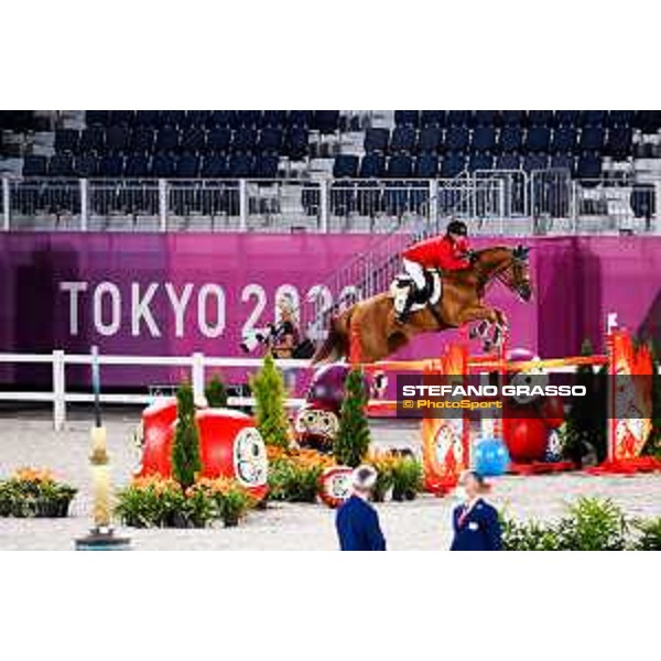 Tokyo 2020 Olympic Games - Show Jumping Team 1st Qualifier - Patricio Pasquel on Babel Tokyo, Equestrian Park - 06 August 2021 Ph. Stefano Grasso