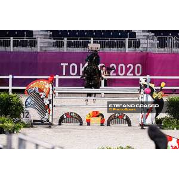 Tokyo 2020 Olympic Games - Show Jumping Team 1st Qualifier - Abdelkebir Ouaddar on Istanbull v.h Ooievaarshof Tokyo, Equestrian Park - 06 August 2021 Ph. Stefano Grasso