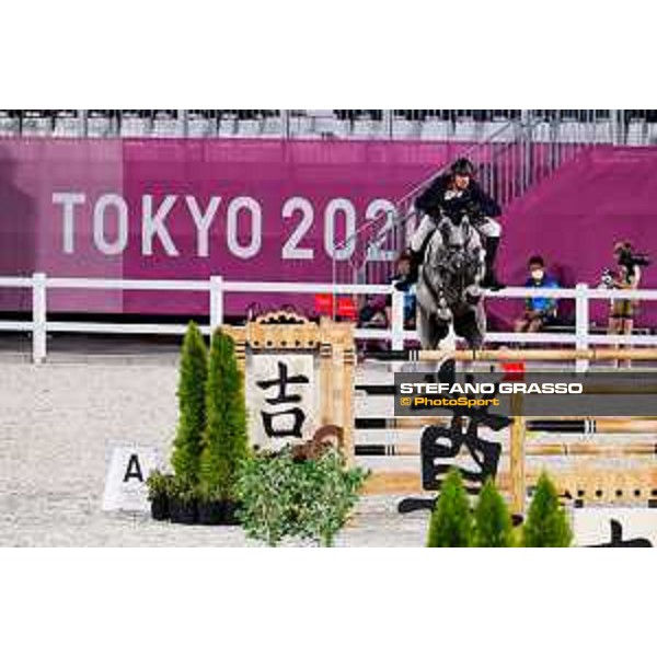 Tokyo 2020 Olympic Games - Show Jumping Team 1st Qualifier - Mathieu Billot on Quel Filou 13 Tokyo, Equestrian Park - 06 August 2021 Ph. Stefano Grasso