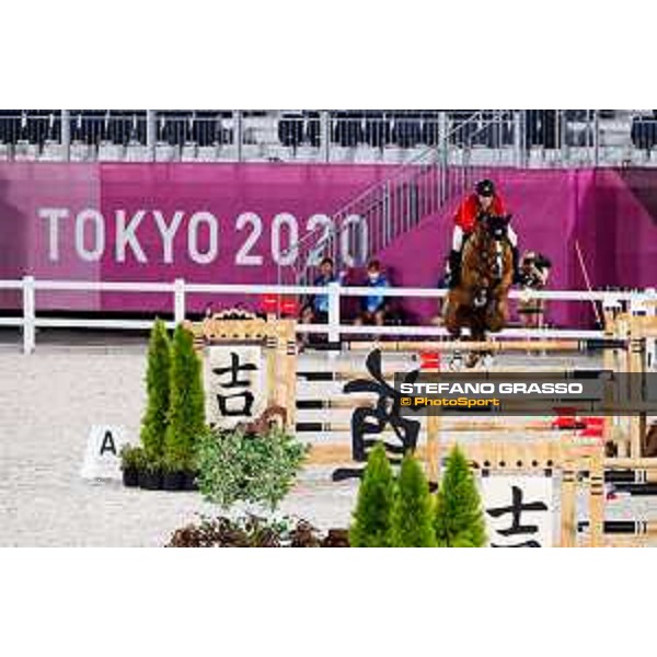 Tokyo 2020 Olympic Games - Show Jumping Team 1st Qualifier - McLain Ward on Contagious Tokyo, Equestrian Park - 06 August 2021 Ph. Stefano Grasso