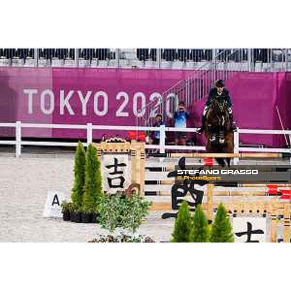 Tokyo 2020 Olympic Games - Show Jumping Team 1st Qualifier - Rodrigo de Paula Pessoa on Carlito\'s Way 6 Tokyo, Equestrian Park - 06 August 2021 Ph. Stefano Grasso
