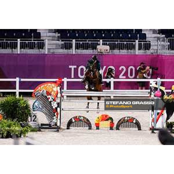 Tokyo 2020 Olympic Games - Show Jumping Team 1st Qualifier - Rodrigo de Paula Pessoa on Carlito\'s Way 6 Tokyo, Equestrian Park - 06 August 2021 Ph. Stefano Grasso