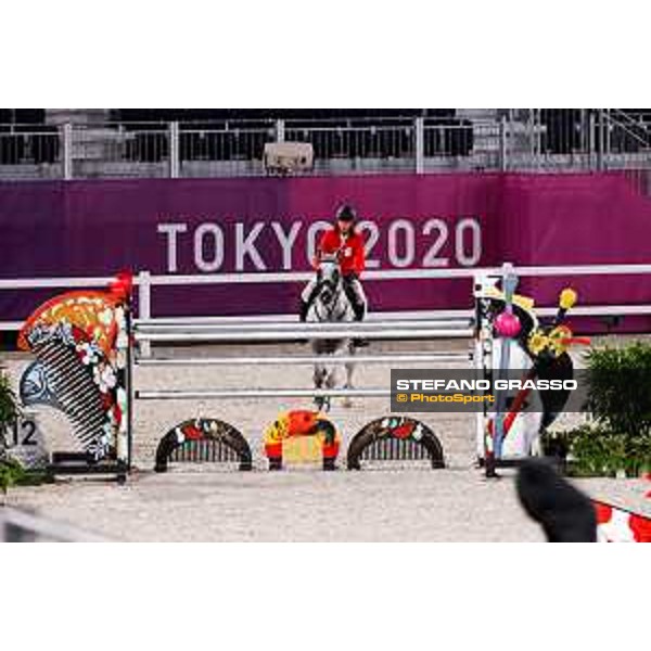 Tokyo 2020 Olympic Games - Show Jumping Team 1st Qualifier - Gregory Wathelet on Nevados S Tokyo, Equestrian Park - 06 August 2021 Ph. Stefano Grasso