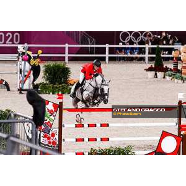 Tokyo 2020 Olympic Games - Show Jumping Team 1st Qualifier - Gregory Wathelet on Nevados S Tokyo, Equestrian Park - 06 August 2021 Ph. Stefano Grasso
