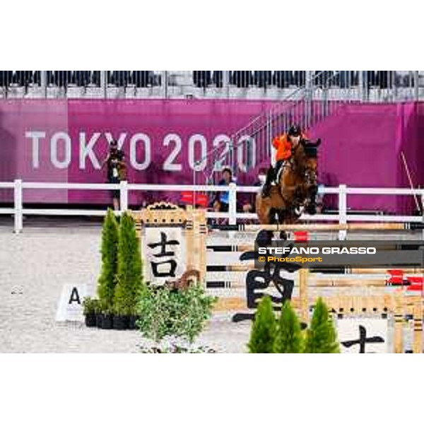 Tokyo 2020 Olympic Games - Show Jumping Team 1st Qualifier - Maikel van der Vleuten on Beauville Z Tokyo, Equestrian Park - 06 August 2021 Ph. Stefano Grasso