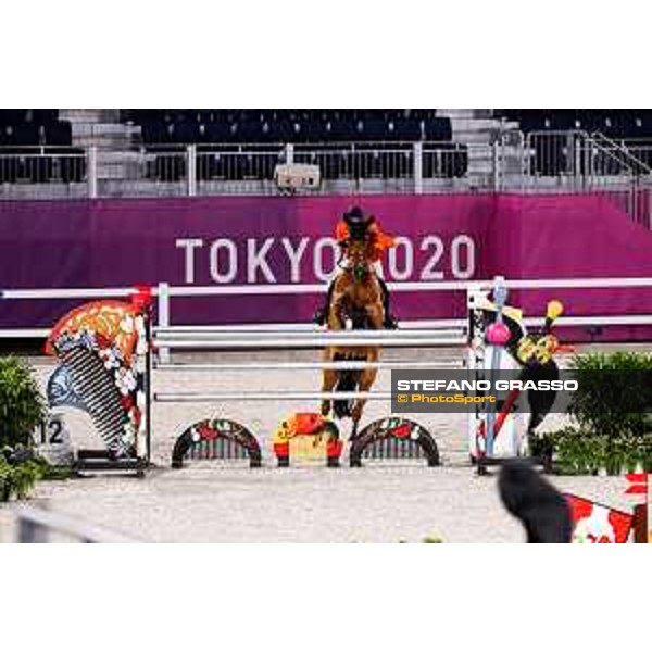 Tokyo 2020 Olympic Games - Show Jumping Team 1st Qualifier - Maikel van der Vleuten on Beauville Z Tokyo, Equestrian Park - 06 August 2021 Ph. Stefano Grasso