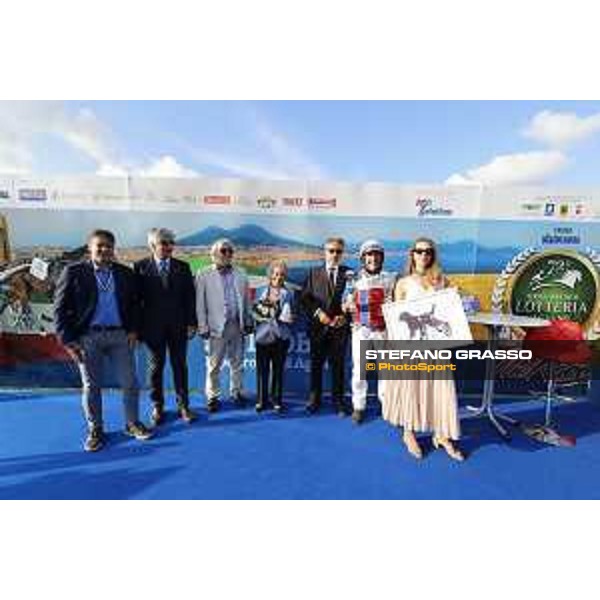 Lucio Becchetti and Zeudi AMG wins the Consolazione of 72° Gran Premio Lotteria Napoli - Agnano, 3 October 2021 Ph. Stefano Grasso/Ippodromi Partenopei