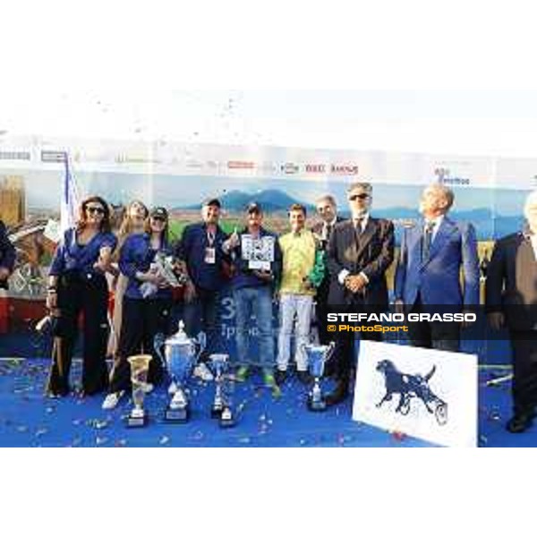 Eric Raffin and Face Time Bourbon wins the 72° Gran Premio Lotteria Napoli - Agnano, 3 October 2021 Ph. Stefano Grasso/Ippodromi Partenopei